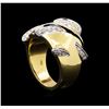 Image 4 : 0.60 ctw Diamond Claw Design Ring - 14KT Yellow Gold