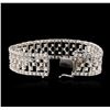Image 3 : 14KT White Gold 8.40 ctw Diamond Bracelet