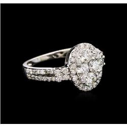 1.20 ctw Diamond Ring - 14KT White Gold