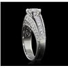 Image 4 : 18KT White Gold 1.80 ctw Diamond Ring