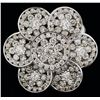 Image 1 : 14KT White Gold 2.02 ctw Diamond Ring