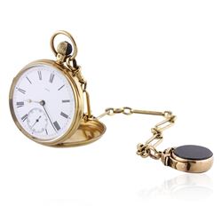 JW Benson 18KT Yellow Gold Pocketwatch