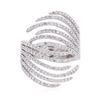 Image 2 : 14KT White Gold 0.68 ctw Diamond Ring