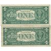 Image 2 : 1957 $1 Silver Certificate Currency Lot of 2