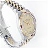 Image 3 : Rolex 14KT Two-Tone Diamond And Ruby DateJust Men's Watch