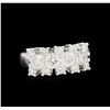 Image 1 : 14KT White Gold 1.54 ctw Diamond Ring