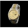 Image 2 : Rolex Two-Tone DateJust Men's Watch