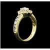 Image 3 : 1.24 ctw Diamond Ring - 14KT Yellow Gold