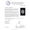 Image 5 : 5.95 ctw Tanzanite and Diamond Ring - 14KT White Gold