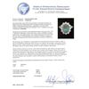 Image 4 : 4.90 ctw Paraiba Tourmaline and Diamond Ring - 14KT White Gold