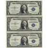 Image 1 : 1935 Choice Uncirculated $1 Silver Certificate Currency Lot of 3