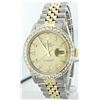 Image 1 : Rolex Two-Tone 1.30 ctw Diamond DateJust Men's Watch