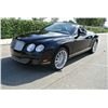 Image 2 : 2010 Black Bentley Continental GT Convertible