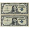 Image 7 : 1957 $1 Star Note Silver Certificate Currency Lot of 10