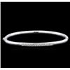 Image 1 : 14KT White Gold 0.39 ctw Diamond Bracelet