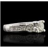 Image 1 : 14KT White Gold 1.95 ctw Diamond Ring