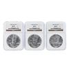 Image 1 : 1987 NGC MS69 $1 American Silver Eagle Coin Set