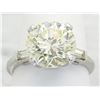 Image 5 : 5.70 ctw Diamond Ring - Platinum