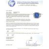 Image 4 : 4.95 ctw Tanzanite and Diamond Ring - 14KT White Gold