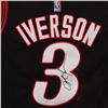 Image 2 : Allen Iverson Framed Autographed Jersey