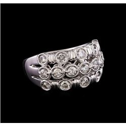 1.09 ctw Diamond Ring - 14KT White Gold