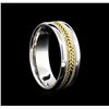 Image 2 : 18KT Two-Tone Gold Ring