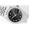 Image 2 : Rolex Stainless Steel 1.20 ctw Diamond DateJust Men's Watch