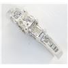 Image 8 : 1.00 ctw Diamond Ring - 14KT White Gold