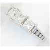 Image 3 : 1.31 ctw Diamond Ring - 14KT White Gold