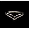 Image 2 : 0.13 ctw Diamond Ring - 14KT White Gold