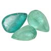 Image 1 : 4.87 ctw Pear Mixed Emerald Parcel