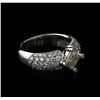 Image 1 : 14KT White Gold 1.93 ctw Diamond Ring