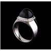 Image 4 : Fred of Paris Pain De Sucre Blue Topaz and Diamond Ring - 18KT White Gold