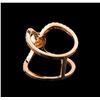 Image 3 : 0.54 ctw Diamond Ring - 14KT Rose Gold