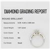 Image 10 : 1.07 ctw Designer Certified Simon G Diamond Ring - 14KT White and Yellow Gold