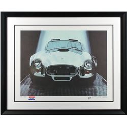 Harold James Cleworth Carroll Shelby Cobra Limited Edition Lithograph