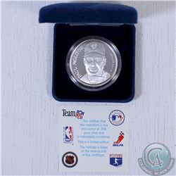 1993 1oz. 999 Fine Silver world Series Toronto Blue Jays Paul Molitor  Most Valuable Player Limited 
