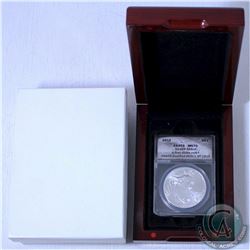 2012 USA 1oz. .999 fine Silver Eagle ANACS Certified MS70 (First Strike coin). The coin comes in a b