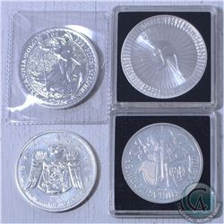 2009 olympic Raven, 2011 Philharmonic, 2016 Great Britian Britannia & 2016 Australia Kangaroo 1oz  f