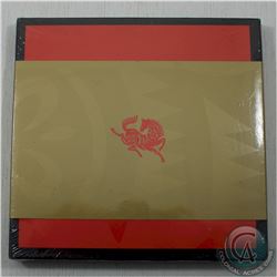2002 Lunar Year of the Horse Silver $15 Coin and Stamp set from the RCM and Canada Post. Coin comes 