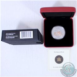 2004 Canada $20 Natural Wonders - Hopewell Rocks Silver Coin (TAX Exempt)