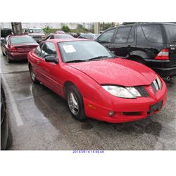 2004 - PONTIAC SUNFIRE