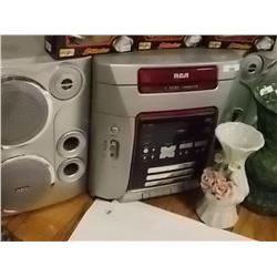 RCA STEREO - CD PLAYER, CASSETTE PLAYER