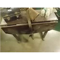 VINTAGE DROP LEAF TABLE - WITH DRAWER
