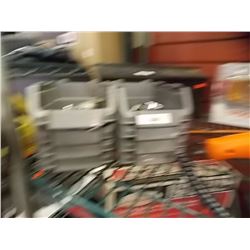 STACKABLE BINS WITH CONTENTS