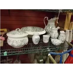 LOT OF COLONIAL POTTERY - ENGLAND, LYNTON - WILCOX AND TILL