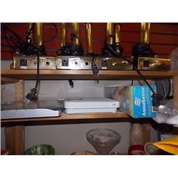 SHELF OF BATHROOM ITEMS