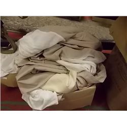 BOX OF LINEN