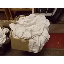 BOX OF LINEN