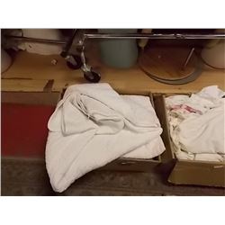 BOX OF LINEN